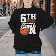 6th Grade Game On Back To School Basketball Boy Sixth Grade Youth Crewneck Sweatshirt