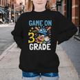 Back To School Game On Third Grade Baseball First Day Boys Youth Crewneck Sweatshirt Back To School Game On Third Grade Baseball First Day Boys Youth Crewneck Sweatshirt