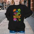 Back To School Sports Basketball Football Recess Youth Crewneck Sweatshirt Back To School Sports Basketball Football Recess Youth Crewneck Sweatshirt