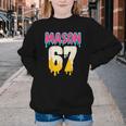 Baseball 6 7 Ice Cream Drip Number 67 Six Seven Meme Youth Crewneck Sweatshirt