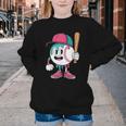 Baseball Drip Boys Ice Cream Youth Youth Crewneck Sweatshirt