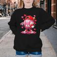 Baseball Drip Valentine Sports Vday Ice Cream Drip Heart Youth Crewneck Sweatshirt Baseball Drip Valentine Sports Vday Ice Cream Drip Heart Youth Crewneck Sweatshirt