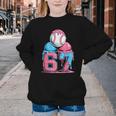 Baseball Ice Cream Drip Six Seven Gen Alpha Meme 67 Youth Crewneck Sweatshirt Baseball Ice Cream Drip Six Seven Gen Alpha Meme 67 Youth Crewneck Sweatshirt