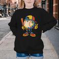 Baseball Ice Cream Drip Youth Back To School Baseball Stuff Youth Crewneck Sweatshirt Baseball Ice Cream Drip Youth Back To School Baseball Stuff Youth Crewneck Sweatshirt