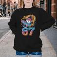 Baseball Player 67 Number 67th Sports Ice Cream Drip Youth Crewneck Sweatshirt Baseball Player 67 Number 67th Sports Ice Cream Drip Youth Crewneck Sweatshirt