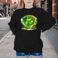 Baseball St Patricks Day Carnival Party Ice Cream Drip Boys Youth Crewneck Sweatshirt