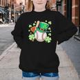 Baseball St Patricks Day Lucky Baseball Player Shamrock Youth Crewneck Sweatshirt Baseball St Patricks Day Lucky Baseball Player Shamrock Youth Crewneck Sweatshirt