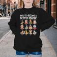 How To Become a Better Reader Dog Back To School Youth Crewneck Sweatshirt How To Become a Better Reader Dog Back To School Youth Crewneck Sweatshirt