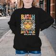 Bruh We Back 4th Grade Vibes Back To School Fourth Grade Youth Crewneck Sweatshirt Bruh We Back 4th Grade Vibes Back To School Fourth Grade Youth Crewneck Sweatshirt