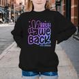 Bruh We Back 4th Graders Back To School Fourth Grade Kids Youth Crewneck Sweatshirt Bruh We Back 4th Graders Back To School Fourth Grade Kids Youth Crewneck Sweatshirt