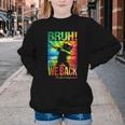 Bruh We Back First Day Of School Kids Back To School Boys Youth Crewneck Sweatshirt Bruh We Back First Day Of School Kids Back To School Boys Youth Crewneck Sweatshirt