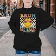 Bruh We Back Middle School Retro Back To School Boys Girls Youth Crewneck Sweatshirt Bruh We Back Middle School Retro Back To School Boys Girls Youth Crewneck Sweatshirt