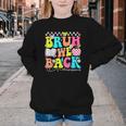 Bruh We Back Paraprofessional Back To School Youth Crewneck Sweatshirt