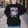Bruh Baseball Drip Boys Youth Ice Cream Dripping Baseball Youth Crewneck Sweatshirt Bruh Baseball Drip Boys Youth Ice Cream Dripping Baseball Youth Crewneck Sweatshirt