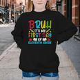 Bruh It's My First Day Of Junior Back To School Youth Crewneck Sweatshirt Bruh It's My First Day Of Junior Back To School Youth Crewneck Sweatshirt