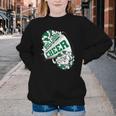 Bulldogs Cheerleading Back To School Cheer Team Spirit Green Youth Crewneck Sweatshirt