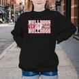 Bulldogs Class Of 2026 Back To School Senior Spirit M Youth Crewneck Sweatshirt Bulldogs Class Of 2026 Back To School Senior Spirit M Youth Crewneck Sweatshirt