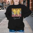 Chaos Coordinator Squad Groovy Coquette Bow Back To School Youth Crewneck Sweatshirt