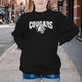 Cougars Back To School Spirit Youth Crewneck Sweatshirt