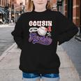 Cousin Rookie Of Year 1st Birthday Baseball Theme Matching Youth Crewneck Sweatshirt Cousin Rookie Of Year 1st Birthday Baseball Theme Matching Youth Crewneck Sweatshirt