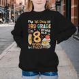 Cute My First Day Of 3rd Grade Back To School Boys Girls Youth Crewneck Sweatshirt