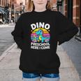 Dino Preschool Here I Come Cute Back To School Youth Crewneck Sweatshirt Dino Preschool Here I Come Cute Back To School Youth Crewneck Sweatshirt