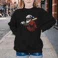 Dominican Republic Santa Christmas Baseball Beisbol Youth Crewneck Sweatshirt