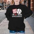 Don't Ask I'm Not Doing Gamechanger Sarcastic Baseball Quote Youth Crewneck Sweatshirt
