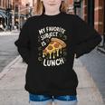 My Favorite Subject Is Lunch Pizza Back To School Youth Crewneck Sweatshirt My Favorite Subject Is Lunch Pizza Back To School Youth Crewneck Sweatshirt