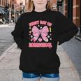 First Day Of Homeschool Coquette Back To School Girls Youth Crewneck Sweatshirt