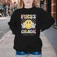 First Grade Dream Team Smile Face Back To School 1st Grade Youth Crewneck Sweatshirt First Grade Dream Team Smile Face Back To School 1st Grade Youth Crewneck Sweatshirt