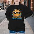 The Future Is Bright I Need Shades Back To School Students Youth Crewneck Sweatshirt