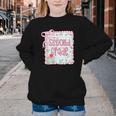 Girls Second Grade Coquette Bow Pink Preppy Back To School Youth Crewneck Sweatshirt