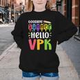 Goodbye Summer Hello VPK First Day Of VPK Back To School Youth Crewneck Sweatshirt Goodbye Summer Hello VPK First Day Of VPK Back To School Youth Crewneck Sweatshirt