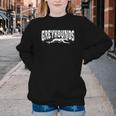 Greyhounds Mascot Back To School Team Spirit Youth Crewneck Sweatshirt