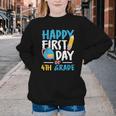 Happy First Day Of 4th Grade Student Back To School Youth Crewneck Sweatshirt Happy First Day Of 4th Grade Student Back To School Youth Crewneck Sweatshirt