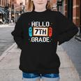 Hello 7th Grade Back To School Video Game Seventh Grade Boys Youth Crewneck Sweatshirt Hello 7th Grade Back To School Video Game Seventh Grade Boys Youth Crewneck Sweatshirt