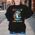 Hello Second Grade Dolphin Lover Back To School Kid Boy Girl Youth Crewneck Sweatshirt