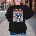 I Hit 100 Days Of School Baseball Player Kids Boys Son Youth Crewneck Sweatshirt