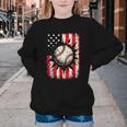 Ice Cream Baseball Drip Respect The Drip Youth Boy Baseball Youth Crewneck Sweatshirt