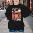 I'm Ready To Crush 7th Grade Axolotl Back To School Youth Crewneck Sweatshirt I'm Ready To Crush 7th Grade Axolotl Back To School Youth Crewneck Sweatshirt