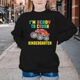 I'm Ready To Crush Kindergarten Dinosaur Back To School Boys Youth Crewneck Sweatshirt I'm Ready To Crush Kindergarten Dinosaur Back To School Boys Youth Crewneck Sweatshirt