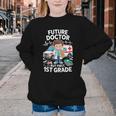 Kids Future Doctor 1st Grade Student Back To School Boy Kids Youth Crewneck Sweatshirt Kids Future Doctor 1st Grade Student Back To School Boy Kids Youth Crewneck Sweatshirt