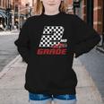 Kids Race Car 2nd Second Grade Boys Cars Lovers Back To School Youth Crewneck Sweatshirt Kids Race Car 2nd Second Grade Boys Cars Lovers Back To School Youth Crewneck Sweatshirt