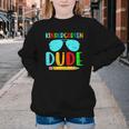 Kindergarten Dude First Day Back To School Kids Boys Youth Crewneck Sweatshirt Kindergarten Dude First Day Back To School Kids Boys Youth Crewneck Sweatshirt