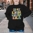 Kindergarten Era Happy Back To School Groovy Kids Boys Girls Youth Crewneck Sweatshirt Kindergarten Era Happy Back To School Groovy Kids Boys Girls Youth Crewneck Sweatshirt
