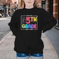 Look Out 5th Grade Here I Come Fifth Grade Back To School Youth Crewneck Sweatshirt