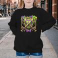 Mardi Gras Baseball Jester Hat New Orleans Men Women Kid Youth Crewneck Sweatshirt Mardi Gras Baseball Jester Hat New Orleans Men Women Kid Youth Crewneck Sweatshirt