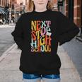 Middle School Gradution Back To School Next Stop High School Youth Crewneck Sweatshirt