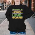 Middle School Level Unlocked Gamer Back To School Youth Crewneck Sweatshirt Middle School Level Unlocked Gamer Back To School Youth Crewneck Sweatshirt